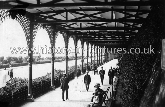 Covered Walk and Madiera Drive, Brighton. Sussex. c.1920's